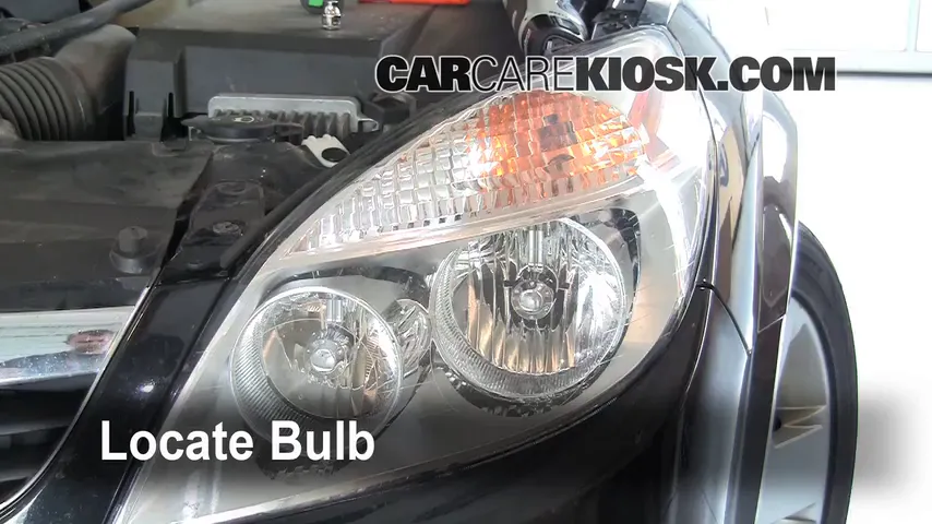 2008 Saturn Aura XE 2.4L 4 Cyl. Luces Luz de estacionamiento (reemplazar foco)